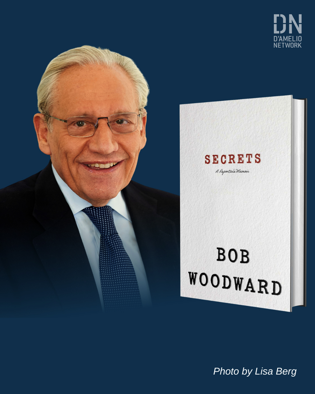 THE BIGGEST SECRETS – REVEALED. 
For years, Bob Woodward has pulled back the curtain on the dangers of secret government: the inner workings of Washington. Next month, Woodward reveals his own biggest secrets: the Washington insiders who were his secret sources. The intrigue is palpable. His memoir, coming November 24, Secrets: A Reporter’s Memoir, will be a must-read. 

#BobWoodward #KeynoteSpeaker #InvestigativeJournalism #NewBooks #NewMemoirs