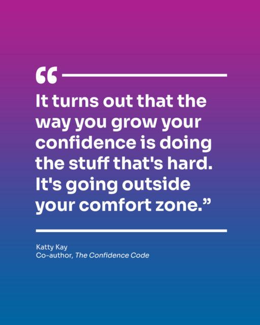 ✨ Confidence grows when you put it into practice.

Award-winning journalist and bestselling co-author of The Confidence Code, Katty Kay, shares the good news: Confidence is a choice.

We build it by stepping outside our comfort zones, trying hard things, taking risks, and being willing to fail.

💡 What could you choose to do today that builds your confidence for tomorrow?

#KattyKay #TheConfidenceCode #KeynoteSpeaker #GrowYourConfidence