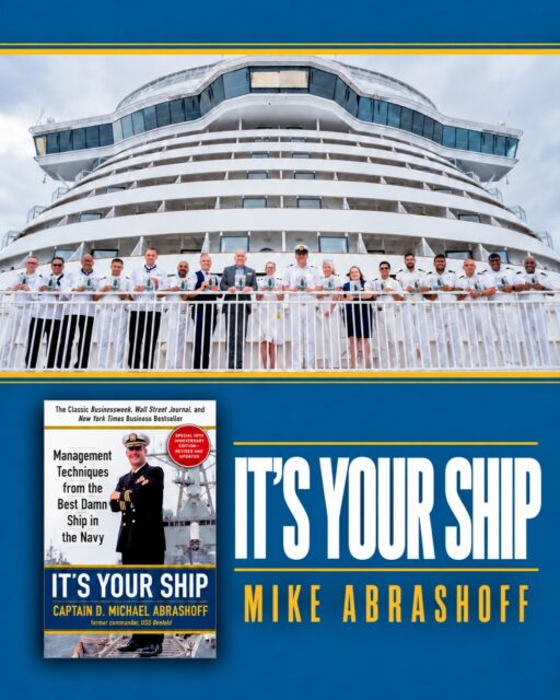 🚢 Now THIS is what leadership in action looks like!

Aboard P&O Cruises’ Arvia, the Project Compass training team gathered for a special group photo, each proudly holding a copy of Mike Abrashoff’s bestselling leadership book, It’s Your Ship.

Mike’s message of empowering people at every level is helping inspire Project Compass, a leadership development program designed to transform how the ship’s leaders inspire, empower, and support their people at sea.

As the program's creator shared:

“At its heart, Compass is about creating a culture where everyone feels empowered to lead, take initiative and make a difference, regardless of their position or rank.

Your philosophy of empowering people rather than simply managing them resonates strongly with what we are striving to achieve.”

#MikeAbrashoff #ItsYourShip #KeynoteSpeaker #Leadership #OrganizationalCulture
1m